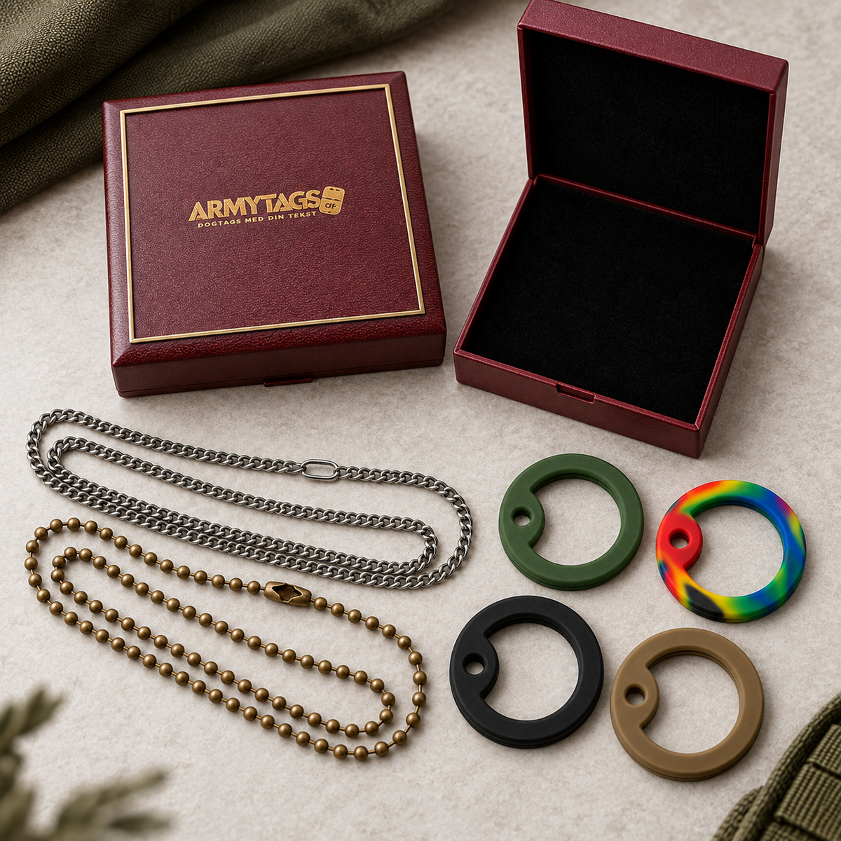 Tilbehør til dogtags