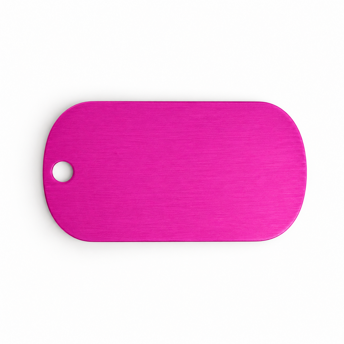 Rosa dogtag - Anodisert