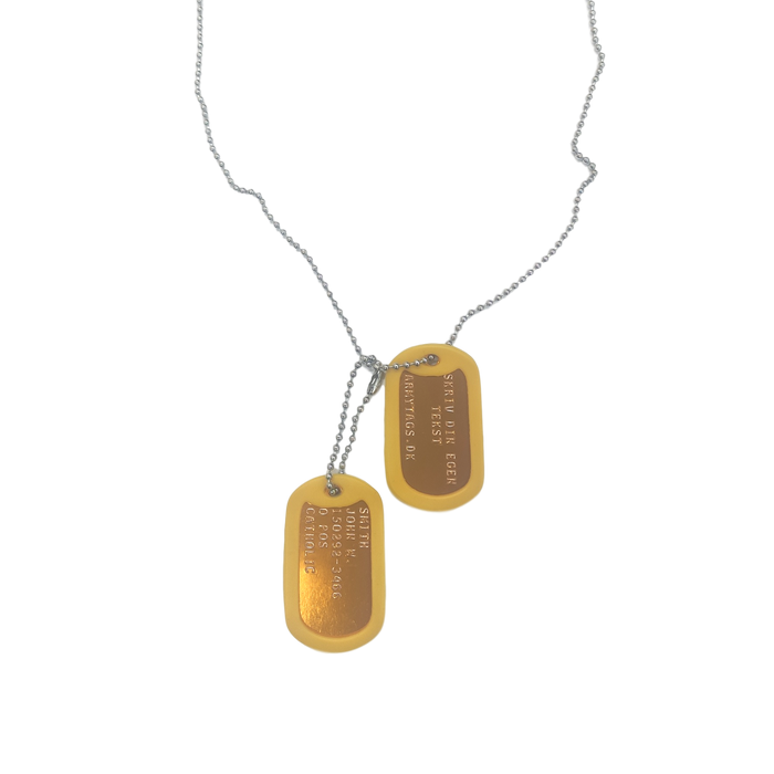Gule Dogtags, Sett