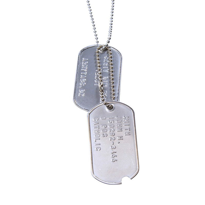 World War WWII Dogtags, Sett